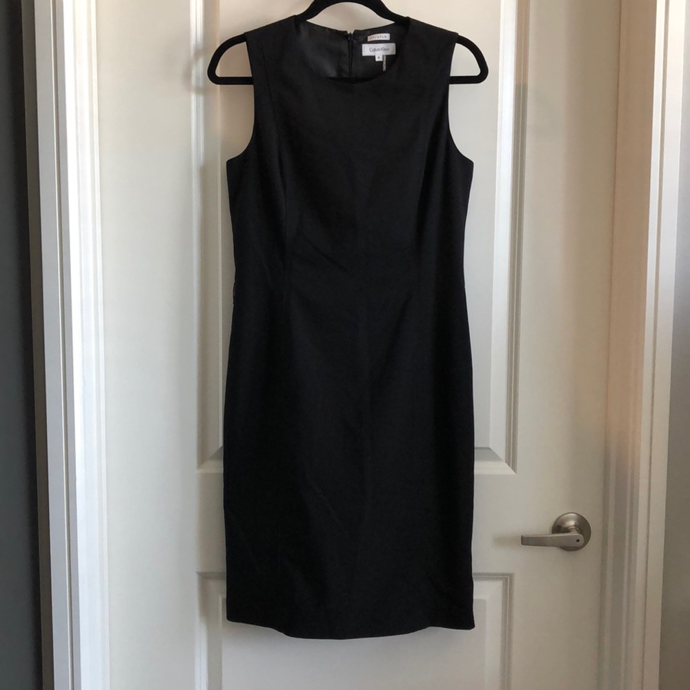 Calvin Klein Black Sheath Dress